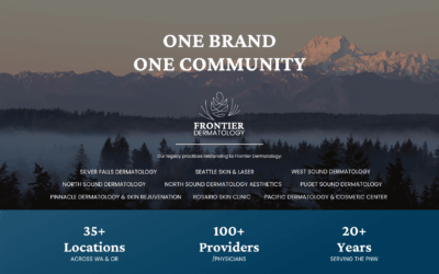 Frontier Dermatology Introduces New Unified Branding and Improved Online Patient Capabilities