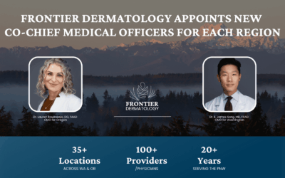 Frontier Dermatology Announces Co-Chief Medical Officer Appointments to Elevate Regional Patient Care